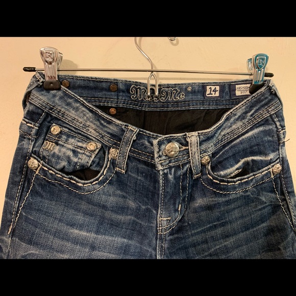 Miss Me jeans girls size 14 - Picture 4 of 4
